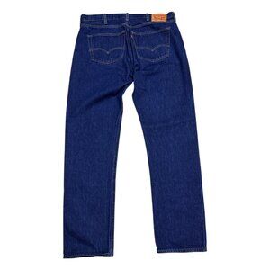 LEVIS 501 Relaxed Straight Leg Casual Designer Denim Pants Jeans Mens 40x36